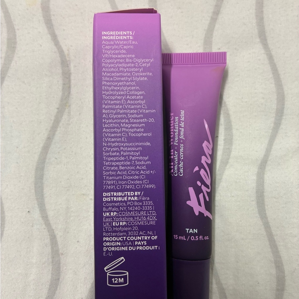 PreOwned Fiera All In Wonder Concealer/Foundation-Tan - Picture 2 of 2